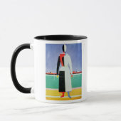 熊手を持つ女性、c.1928-32 マグカップ (左)