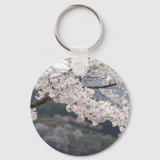 熊本の桜 キーホルダー (正面)
