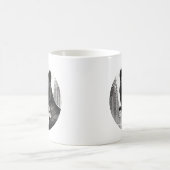 熊注意 コーヒーマグカップ (中央)