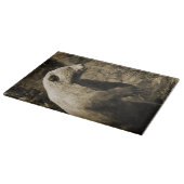 熊誇りを持った カッティングボード (角)