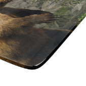 熊誇りを持った カッティングボード (角)