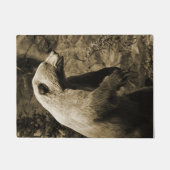 熊誇りを持った ドアマット (正面)