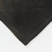 熊誇りを持った フリースブランケット (角)