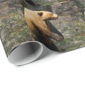 熊誇りを持った ラッピングペーパー (ロールコーナー)