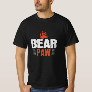 熊 – 前足 Tシャツ