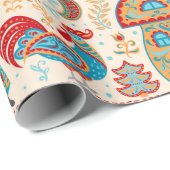 熊、狐、鶏、鶏、鶏、おとぎ ラッピングペーパー (ロールコーナー)