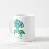 熟したきのこのマグを感じること コーヒーマグカップ (正面左)