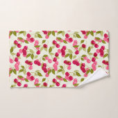 熟したさくらんぼバスタオル バスタオルセット (ハンドタオル)