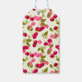 熟したさくらんぼ ギフトタグ (正面)