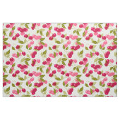 熟したさくらんぼ ファブリック (ファットクウォーター)