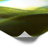 熟したさくらんぼ ポスター (角)