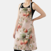 熟したイチゴのある夏の草地 エプロン (インサイチュ)