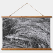 熟したオオムギの穂 吊り下げ型タペストリー (正面)