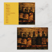 熟したカシ 名刺 (正面/裏面)