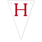 熟したジューシーなストロベリーイチゴハッピーバースデー バンティングフラッグ (第2の旗)