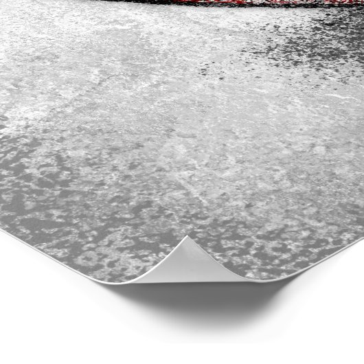 熟したストロベリーポスターウォールアート ポスター (角)