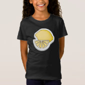 熟したスライス・レモン Tシャツ (正面)