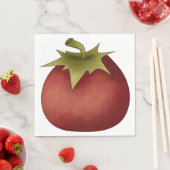 熟したトマト紙ナプキンス スタンダードランチョンナプキン (インサイチュ)