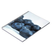 熟したフレッシュブルーベリー ノートブック (左側)