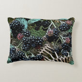 熟したブラックベリー アクセントクッション (裏面)