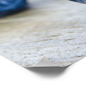 熟したブルーベリー ポスター (角)