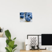 熟したブルーベリー ポスター (ホームオフィス)