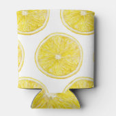 熟したレモンのスライス水のカラーパターン 缶クーラー (裏面)
