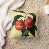 熟した桃 クッション (ブランケット)
