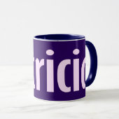 熟した梅のソフトピンク「パトリシア」 マグカップ (正面右)