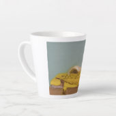 熟した皮 カフェラテマグ (左アングル)