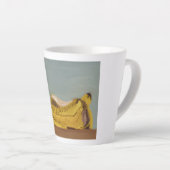 熟した皮 カフェラテマグ (右アングル)