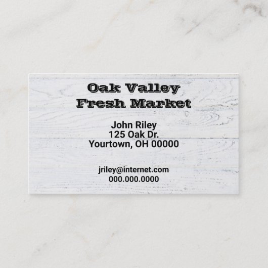 熟した緑のライム 名刺 (裏面)