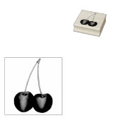 熟した赤いさくらんぼさくらんぼサマーストーンフルーツグルメ ラバースタンプ (押印)