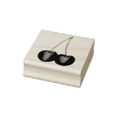 熟した赤いさくらんぼさくらんぼサマーストーンフルーツグルメ ラバースタンプ (スタンプ)