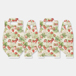 熟した赤いイチゴ畑 フェイバーボックス