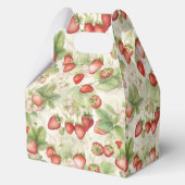 熟した赤いイチゴ畑 フェイバーボックス (裏面)