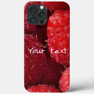 熟した赤いラズベリー iPhone 13 PRO MAXケース