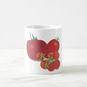 熟した赤トマト コーヒーマグカップ (中央)