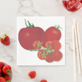 熟した赤トマト スタンダードランチョンナプキン (インサイチュ)