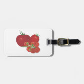 熟した赤トマト ラゲッジタグ (正面横)