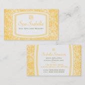 熟した黄色 名刺 (正面/裏面)