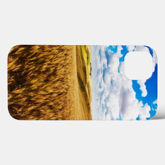 熟し転がた小麦の丘 Case-Mate iPhoneケース (裏面 (横))