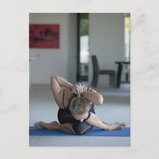 熟女運動3 ポストカード (正面)