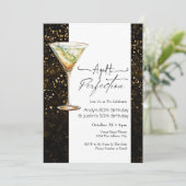 熟成から完全二重成人誕生日招待状 招待状 (スタンド正面)