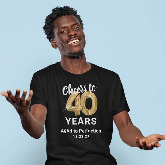 熟成された40歳の誕生日Tシャツ Tシャツ