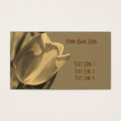 熟成したセピアチューリップ花 (正面)