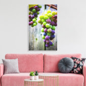 熟成ぶどう キャンバスプリント (インサイチュ (リビング))