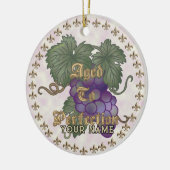 熟成ぶどう セラミックオーナメント (左)