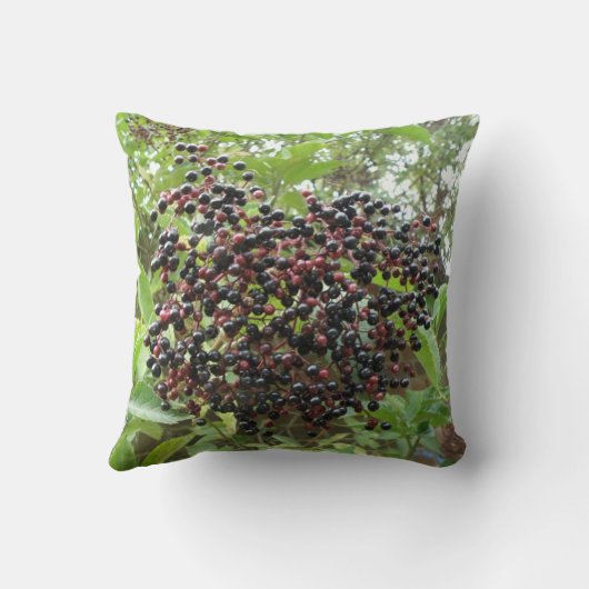 熟成エルダーベリー枕 クッション (裏面)