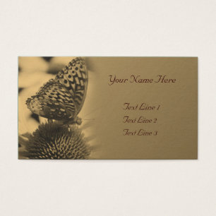 熟成セピアバタフライ花自然